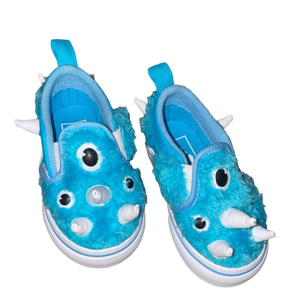 NEW! Monster Toddler Slip-on Vans